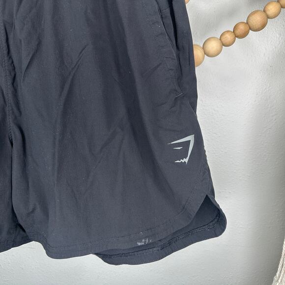 Gymshark Black Athletic Shorts - Picture 2 of 4